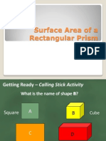 Surface Area of A Rectangular Prism