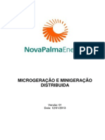 Acesso de Mini e Microgeracao Distribuida 2013