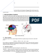 Aphasia: (Introduction To) Language History and Use 1 Aphasia Rachael-Anne Knight