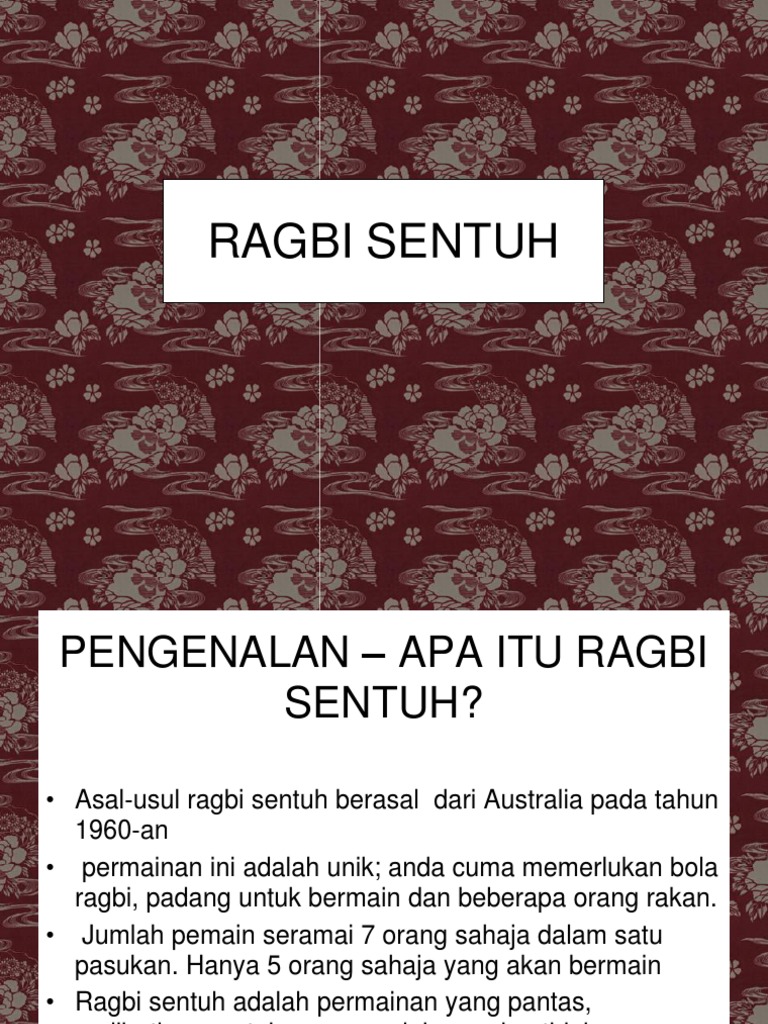 Ragbi Sentuh | PDF | Griya & Taman