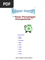 Makalah (Pasar Monopolistik)