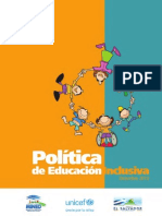 Politica Educacion Inclusiva