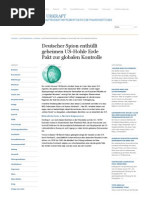 Deutscher Spion Enthüllt Geheimen US-Hohle Erde Pakt Zur Globalen Kontrolle