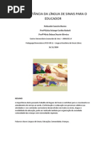 A IMPORTÂNCIA DA LÍNGUA DE SINAIS PARA O EDUCADOR.docx