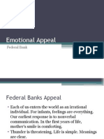 Emotional Appeal: Federal Bank