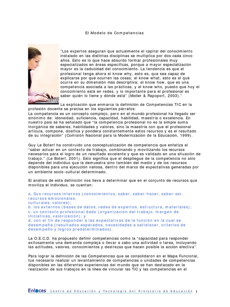 Competencias TIC en la Docencia Actual | PDF | Maestros | Tecnología de ...