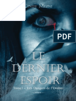 T1 Les Dangers de L'ombre: Le Dernier Espoir - Cindy Mezni PDF