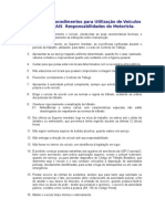 Normas e Procedimentos Para Utilizacao de Veiculos Oficiais - Motorista (1)