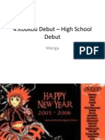 MANGA: 4.high School Debut (Koukou Debut)