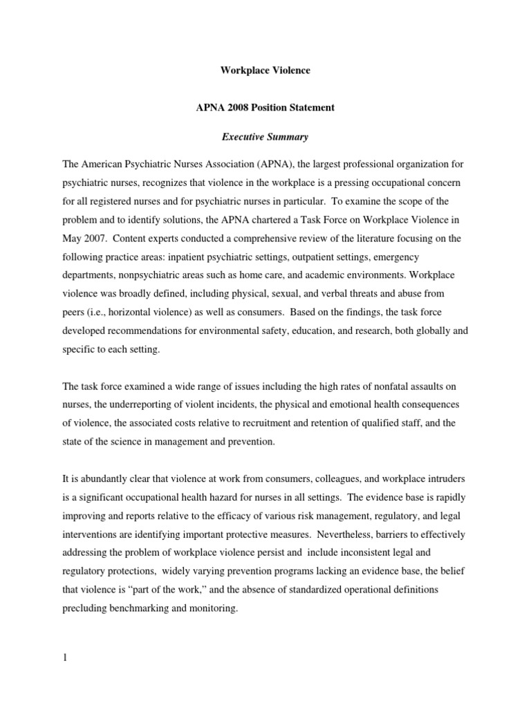 Employee violence essay 08 image