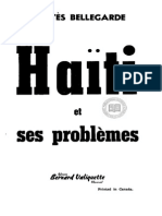 Bellegarde- Haiti Et Ses Problemes