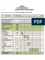 Plan de Trabajo Actualizacion de Instrumentos de Gestion