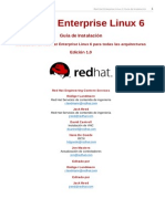 Red Hat Enterprise Linux 6 Installation Guide Es ES