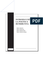 Introducción A La Politica Retributiva