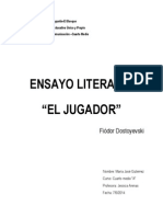 Ensayo Eljugador