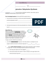 Dehydration Synthesis SE