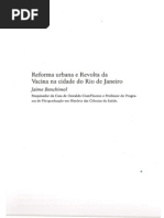 BENCHIMOL. Reforma Urbana e Revolta Da Vacina Na Cidade