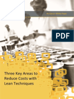 3 Key Areas To Reduce Costs With Lean Techniques