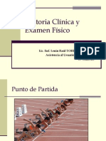 Tema 1. Historia Clinica y Examen Fisico