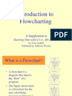 Introduction To Flowcharting: Starting Out With C++, 4th Edition