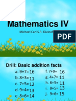 Mathematics IV Estimating Sums