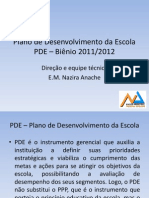 Apresentação PDE - 15-03-2011