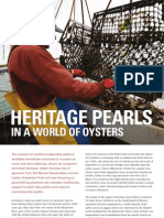 Heritage pearls in a world of oysters