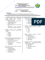 SOAL Sejarah Indonesia Kelas XI