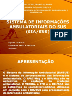 SIA/SUS do Rio Grande do Norte explica sistema de informações ambulatoriais