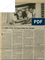 Let's Make A Deal: The Board's Battle Over The Buck - Vanguard Press - July 3, 1983