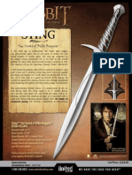 Sting™: The Sword of Bilbo Baggins™ Item# Uc2892