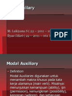 Modal Auxiliary (M.lukiyana.S)
