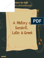 A History of Sanskrit, Latin & Greek - History – Mocomi.com