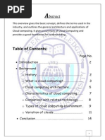 Term Paper On Cloud Computing