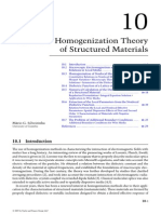 Nonlocal Homogenization Theory of Structured Materials