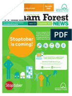 Waltham Forest Newsletter 8th Sept.2014