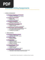 Download Guide to Everyday Writing Assignments by yokifele SN23913848 doc pdf