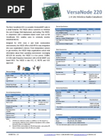 Centero VersaNode 220 Datasheet