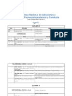 III Congreso Nacional de Adicciones 2014 Agenda