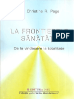 85853188 Christine Page La Frontierele Sanatatii 140214063956 Phpapp01