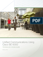 Cisco BE6000 Technology Design 2014