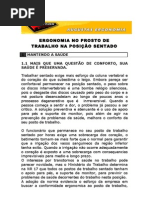 30690 Ergonomia No Prosto de Trabalho Na Posicao Sentado