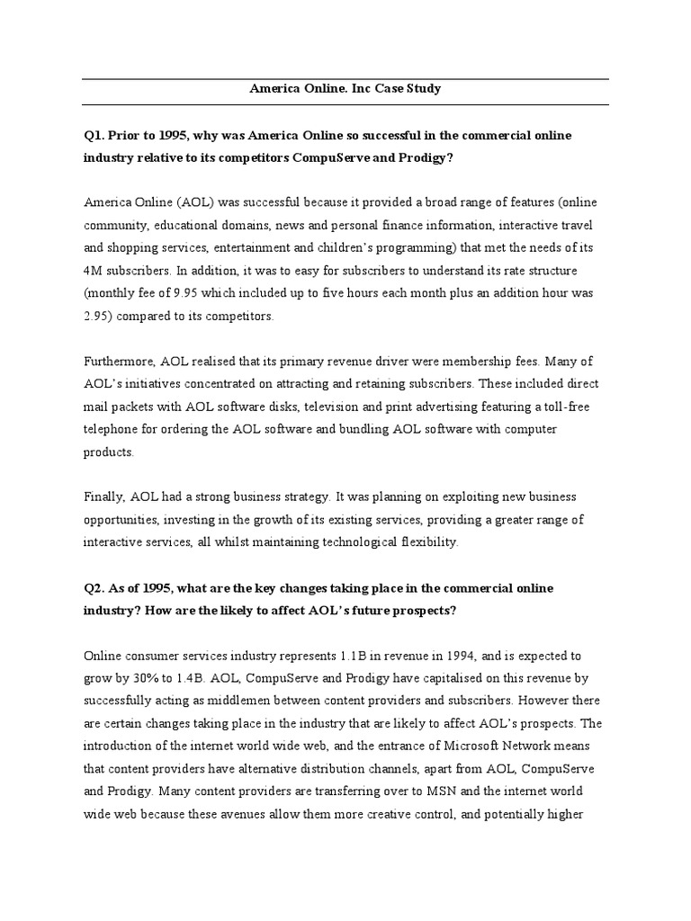 Why did aol and time warner merger image