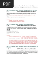 CCNP3V30 Lab Correction