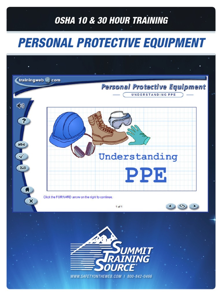 5 Personal Protective Equipment PDF Personal Protective Equipment