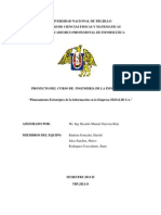 Informe Sedalib