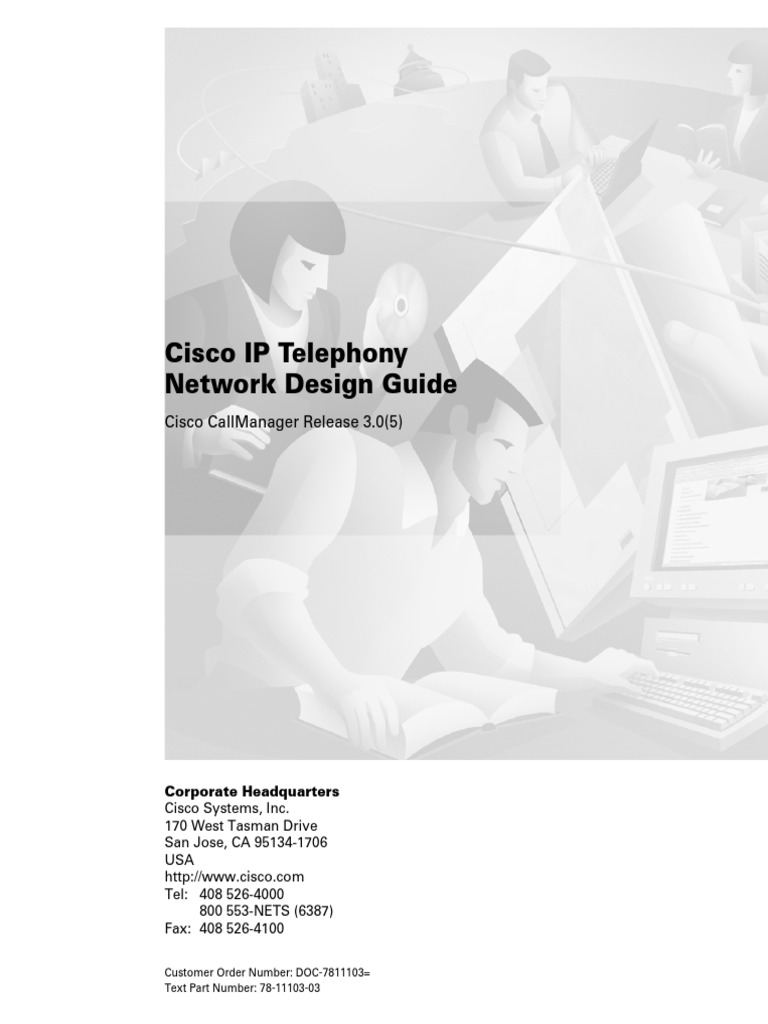 Cisco IP Telephony Network Design | PDF