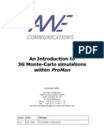 An Introduction To 3G Monte-Carlo Simulations Within: Proman