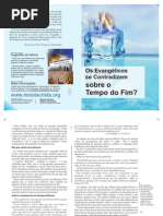 Panfleto - Os Evangelicos Se Contradizem Sobre o Tempo Do Fim