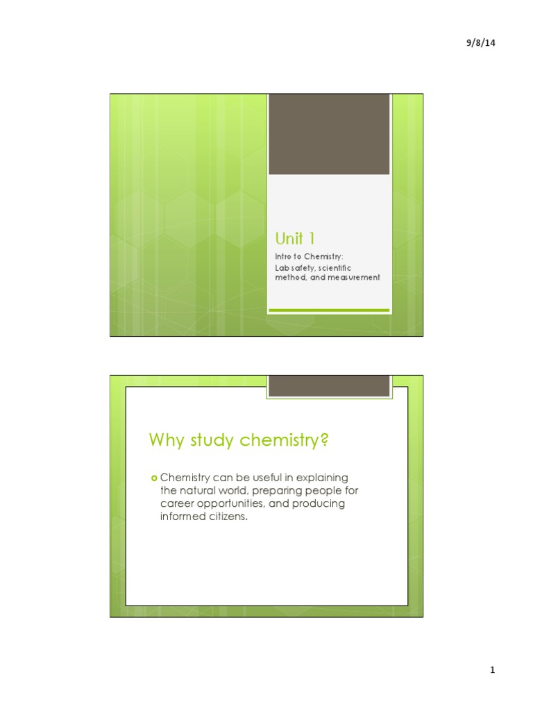 Introduction to Chemistry Basics | PDF | Wellness | Technology ...